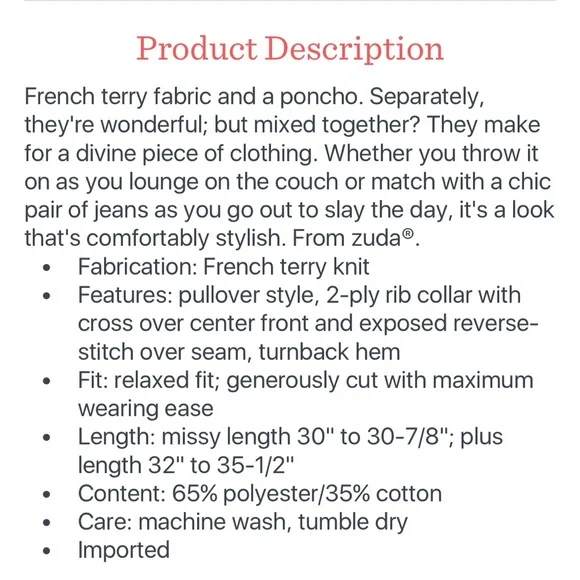 Poncho - Picture 7 of 7